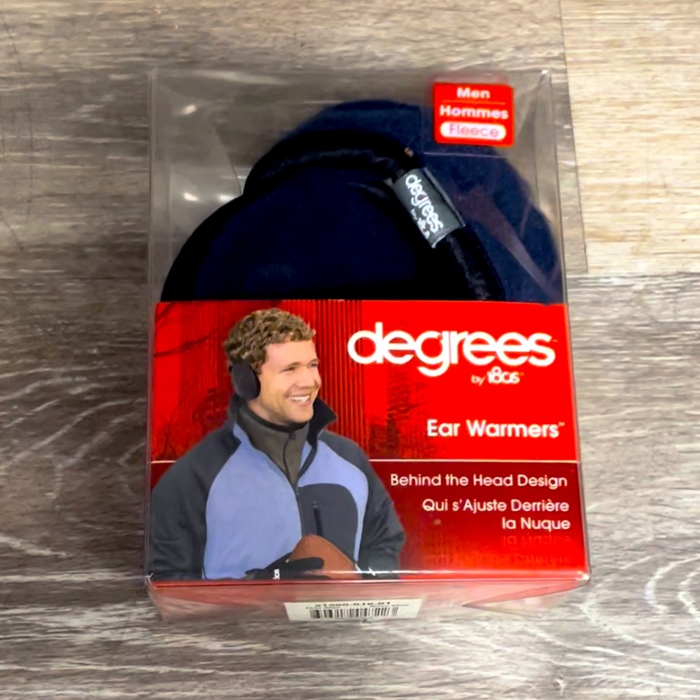 Degrees by 180s Mens Winter accessory ear warmer behind the head design